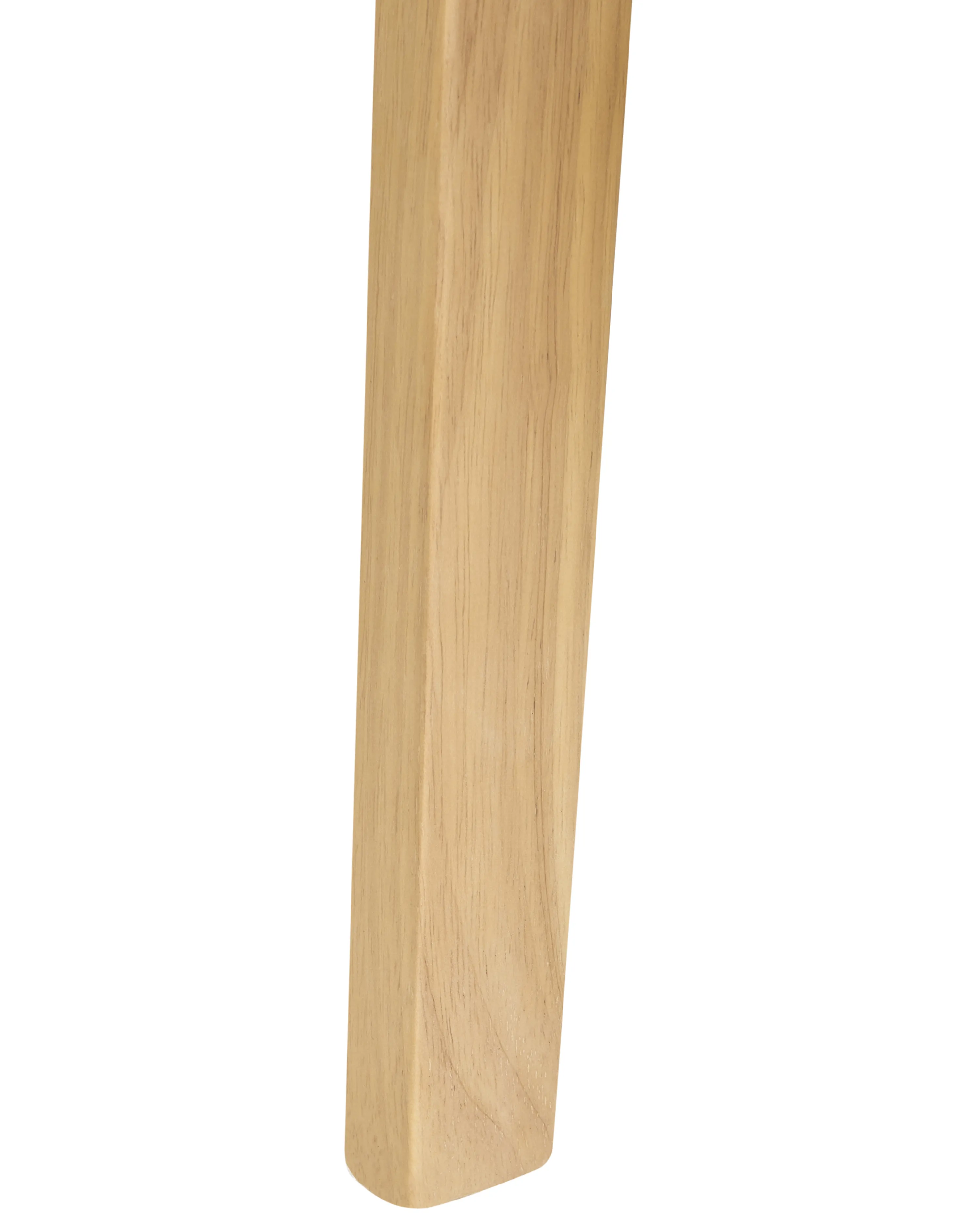 Set van 2 eetkamerstoelen ANOKA Hout Lichtbruin/beige