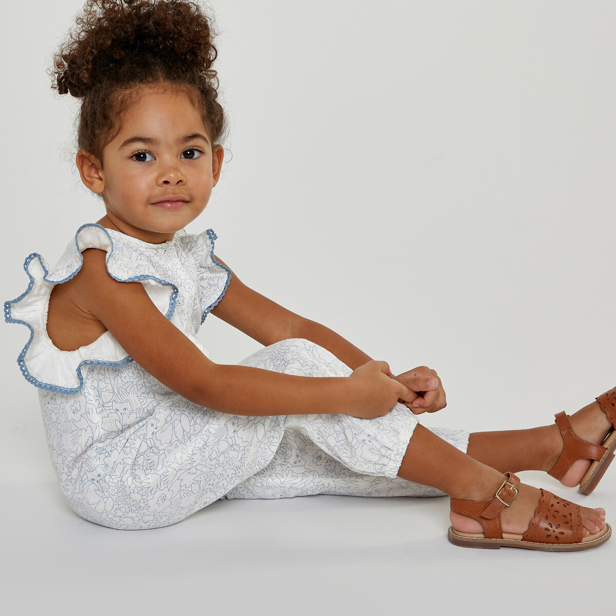 COLEÇÕES LA REDOUTE<br>Leren sandalsen