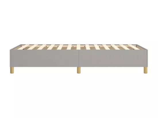 Sommier à lattes de lit Gris clair 80x200 cm Tissu