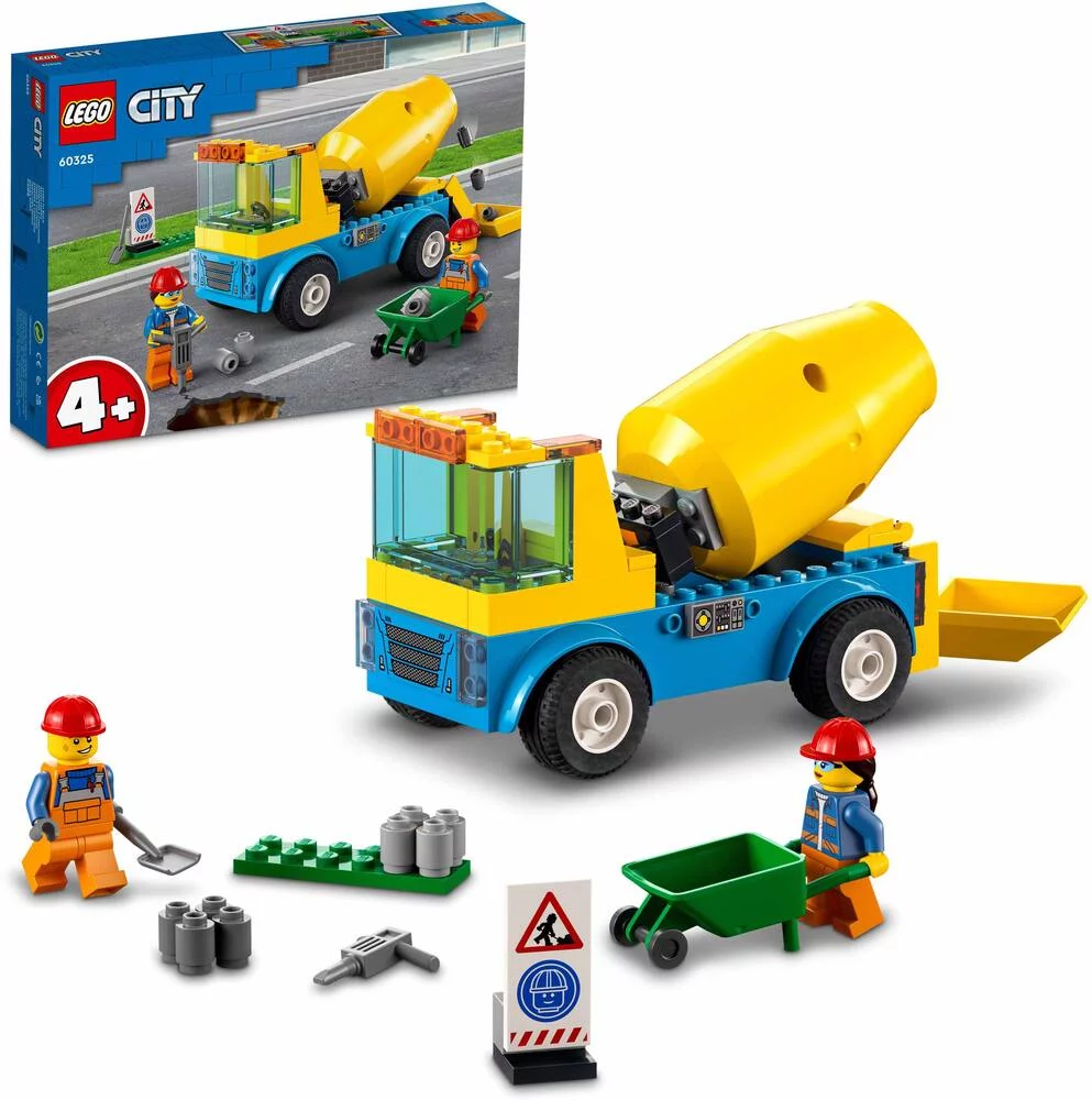 LEGO®CITY 60325 - LE CAMION BETONNIERE