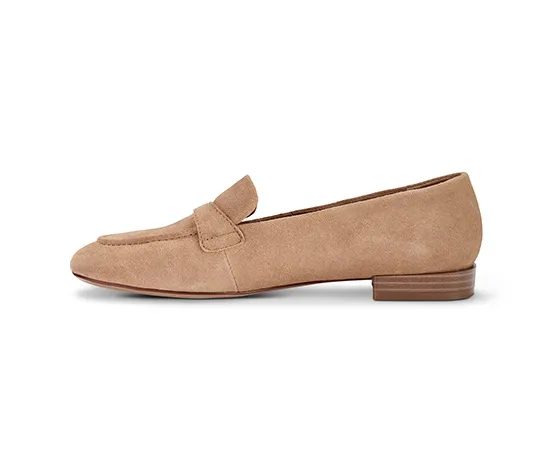 Loafer aus Veloursleder