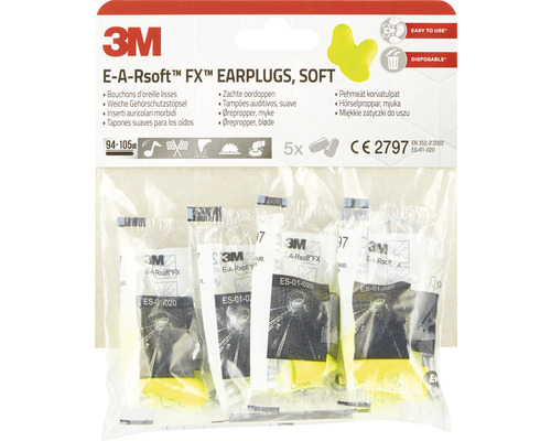 3M™ EA-Rsoft™ FX™ Oordopjes, 5 paar