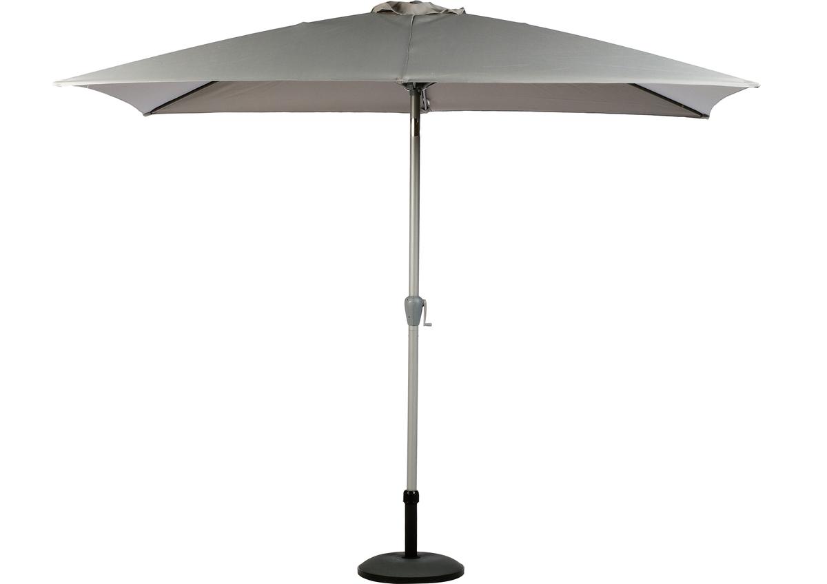 PARASOL FIDJI 2X3M GRIS CENDRE
