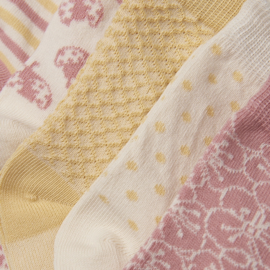 Minymo Socken 5er Pack Ash Rose