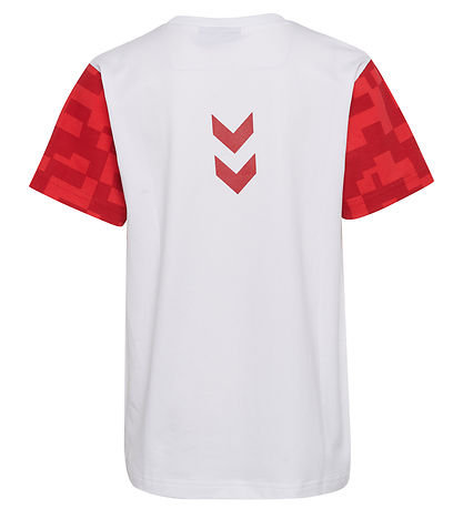 Hummel T-Shirt - DBU Spieltag - Weiß/Chili Pepper