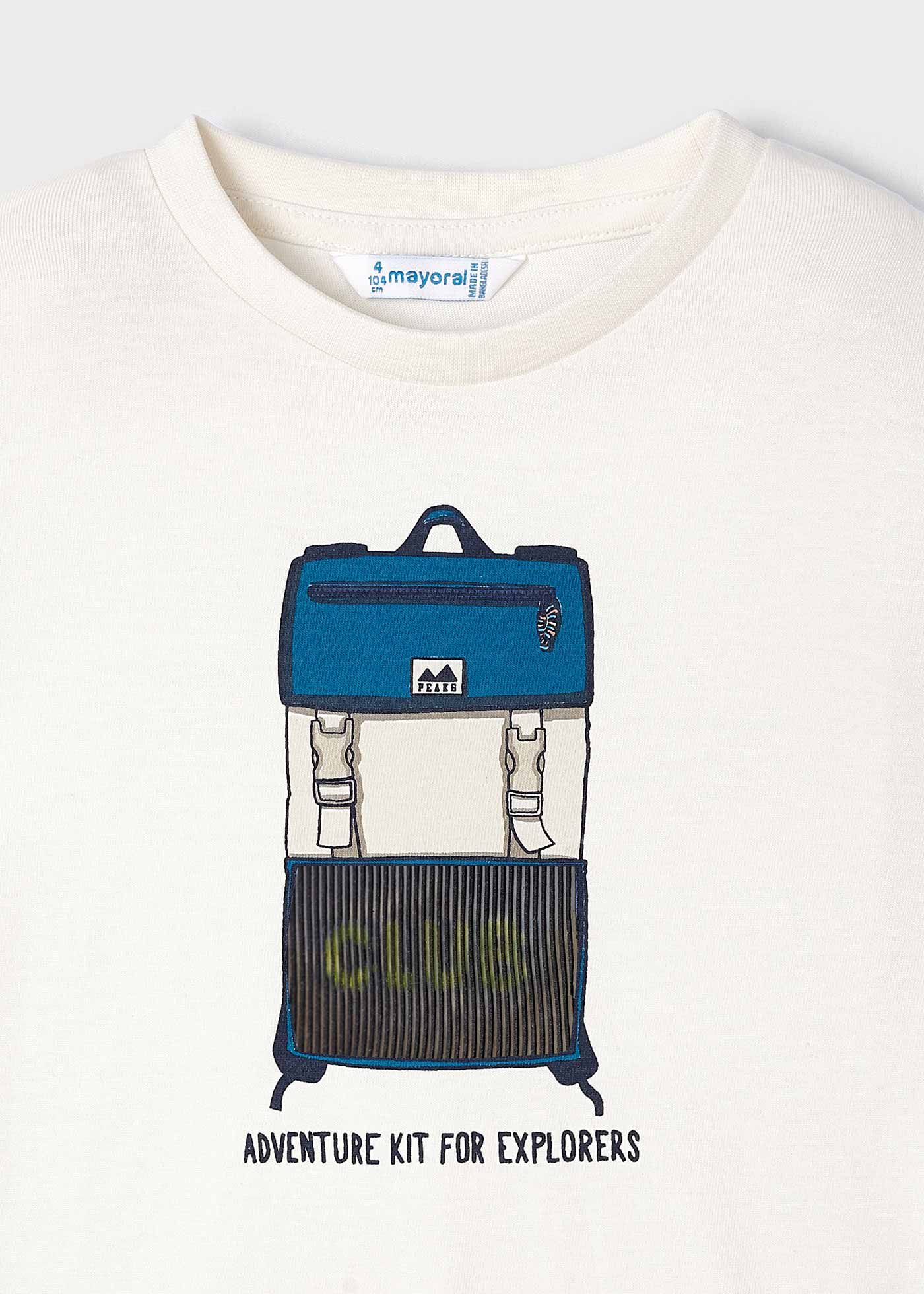 Camiseta interativa Better Cotton para meninos