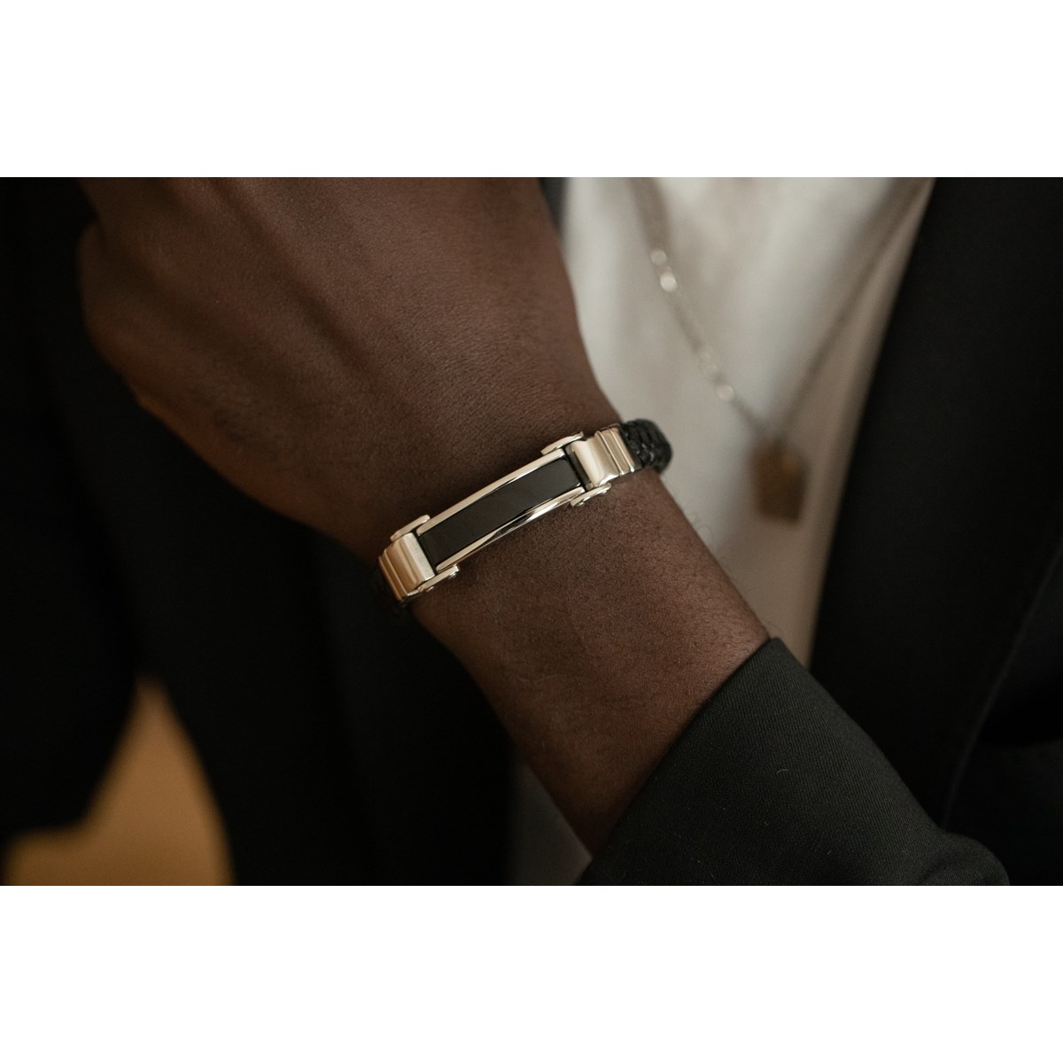 Gourmette Leo-Paul en Acier 316L