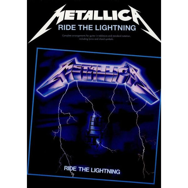 Music Sales Metallica Ride The Lightning