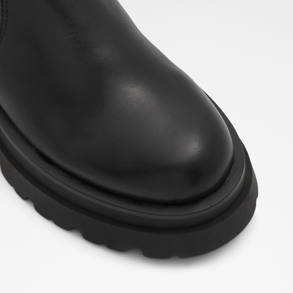 Stompd Black Leather Smooth Women Casual boots