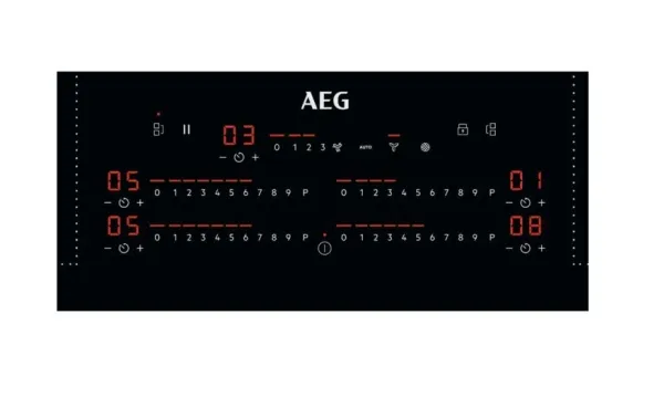 AEG - CCE84751CB - INDUKTIONSKOGEPLADE MED EMHÆTTE 83 CM