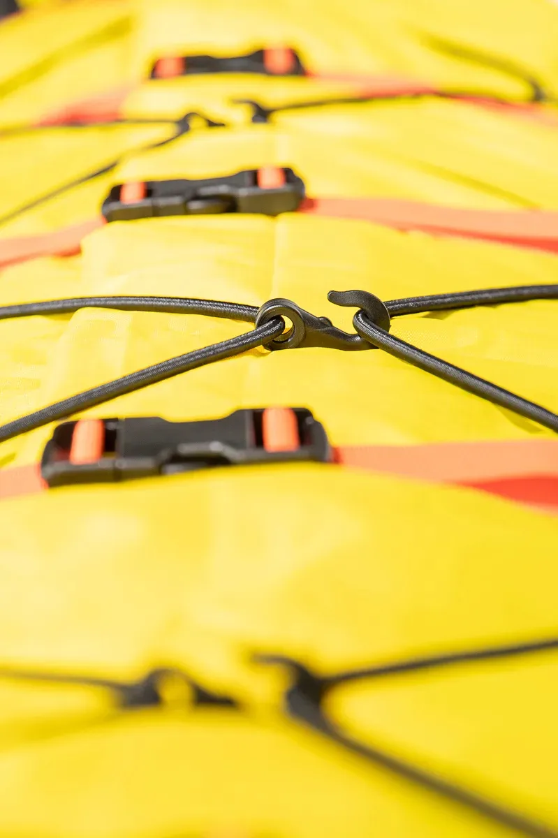 Fjellpulken Traverse 185 M/Forsterket Drag Og Sele Yellow