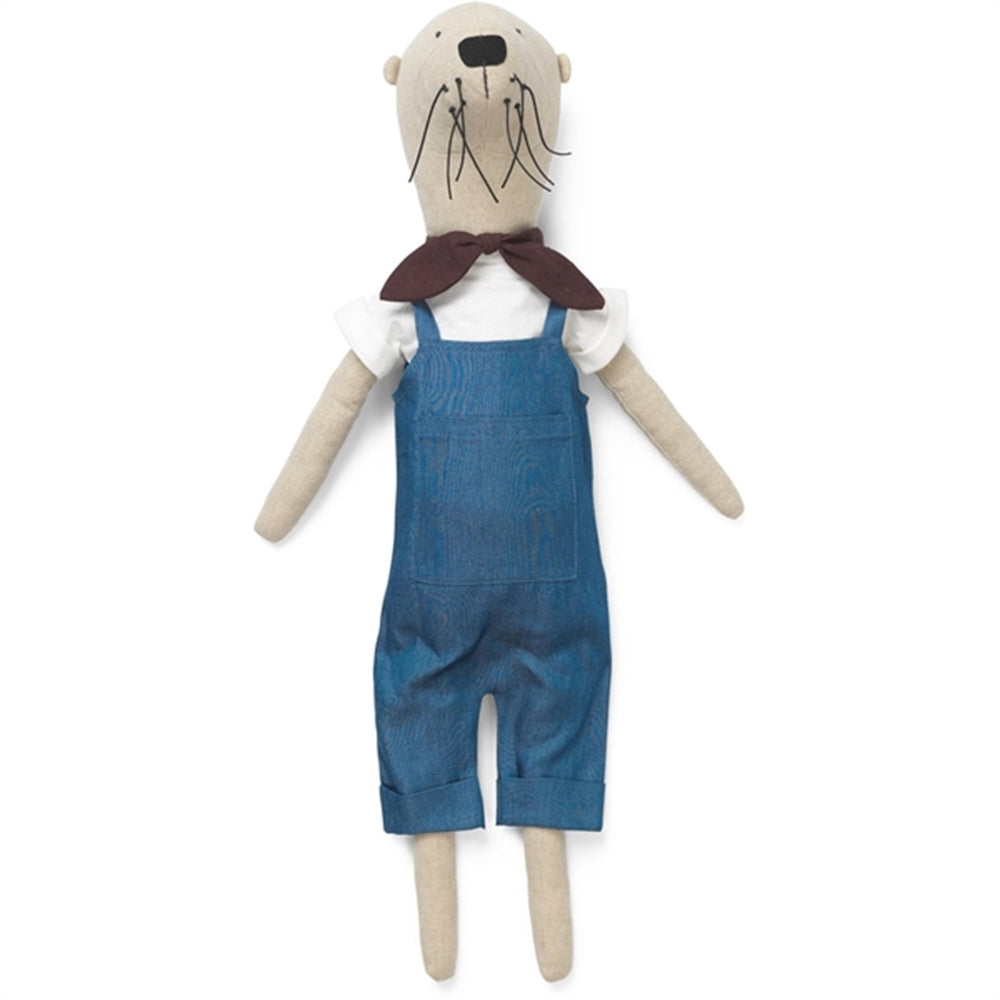 Bamse Otter Natural - Ferm Living → Luksusbaby.dk