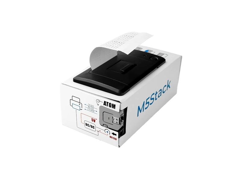 M5Stack Thermodirektdrucker Kit M5 ATOM Thermodirektdrucker mit ESP32 Atom Lite IoT controller