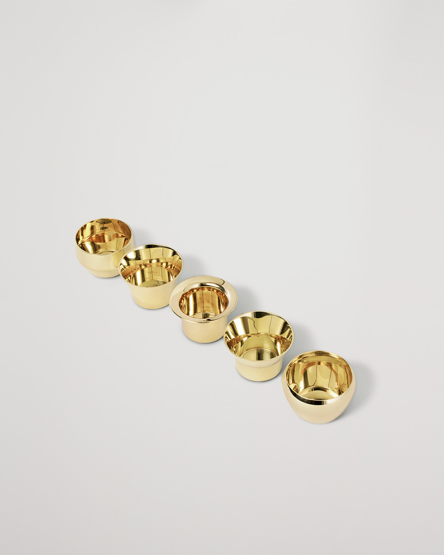 Skultuna Kin Brass Set of Five