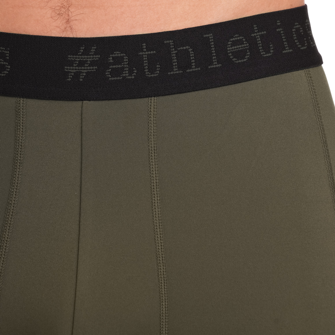 VanVaan Herren Sport-Tights mit Webbund oliv