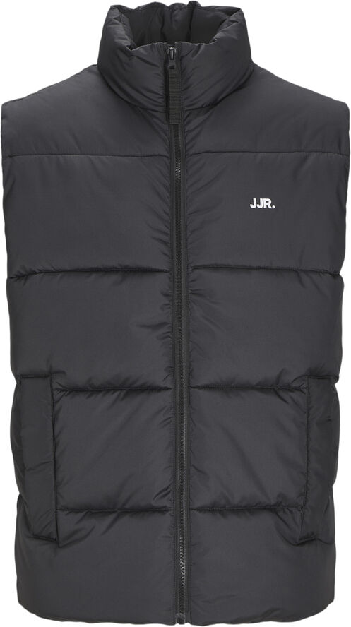 JJ-REBEL JREBREBEL LOGO BODYWARMER Sort