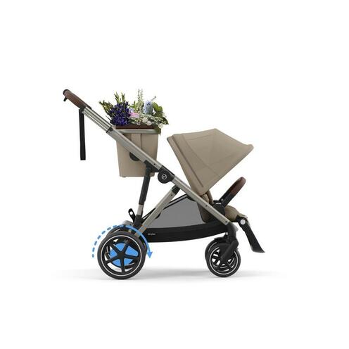 Poussette eGazelle S TPE Almond Beige - CYBEX
