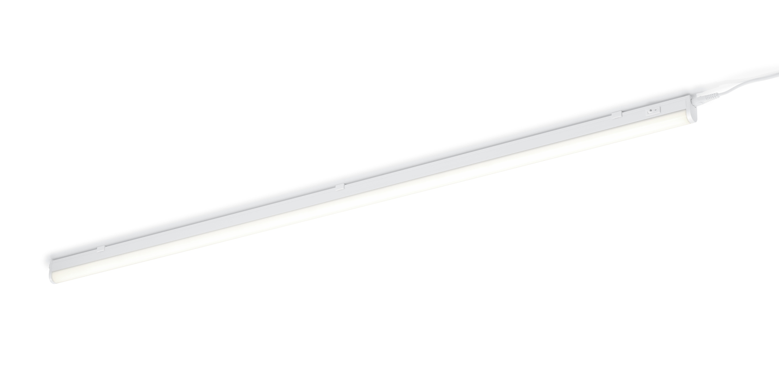 LED-Unterbauleuchte - weiß - 18 Watt - warmweiß