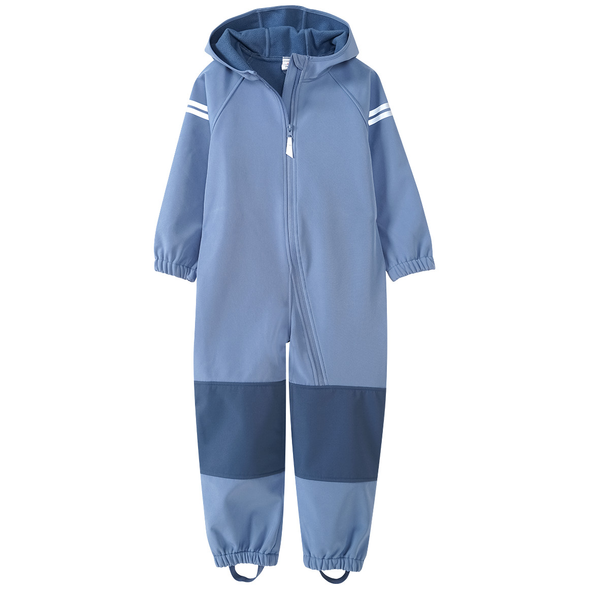 Topolino Kinder Softshelloverall blau / dunkelblau