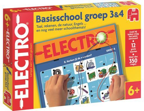 Jumbo - Electro Basisschool Groep 3 en 4 - Educatief Spel - 40.0000cm
