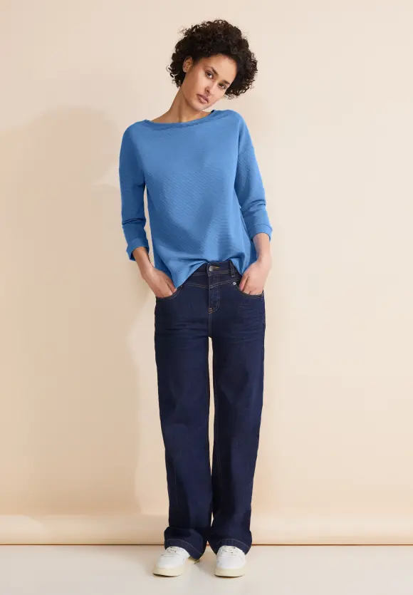 Struktur Mix Shirt - light spring blue