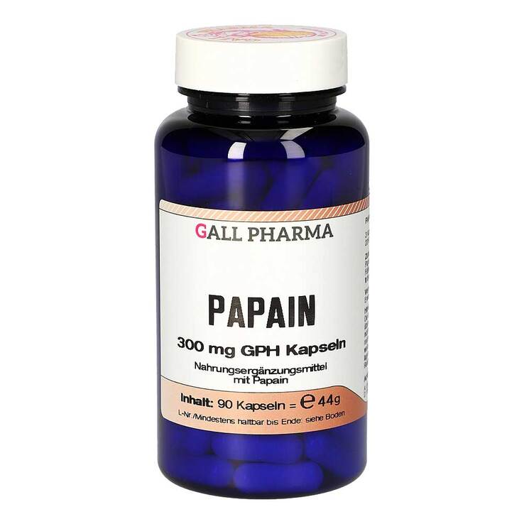 Papain 300 mg GPH Kapseln, 90 St
