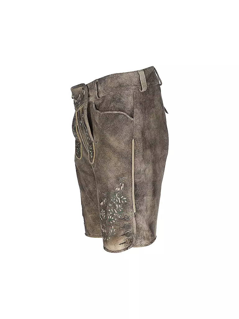BECKERT Lederhose WILDBOCK SÄMINA  braun