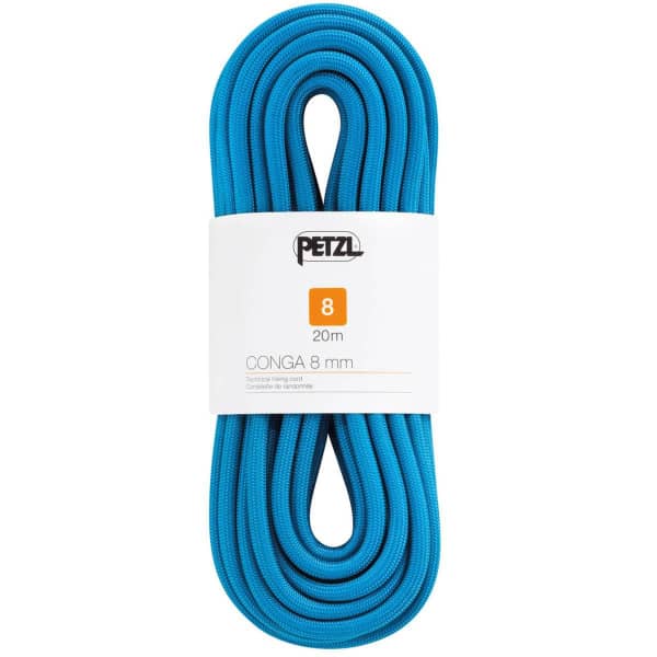 Cordelette escalade PETZL CONGA 8.0MM x 20M BLEU