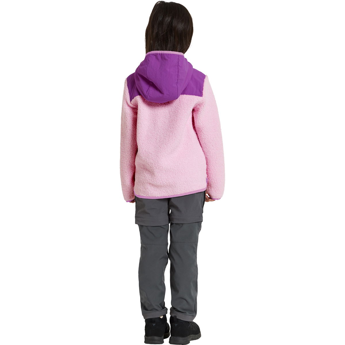 Didriksons Exa Full Zip Hood Fleecejakke Børn