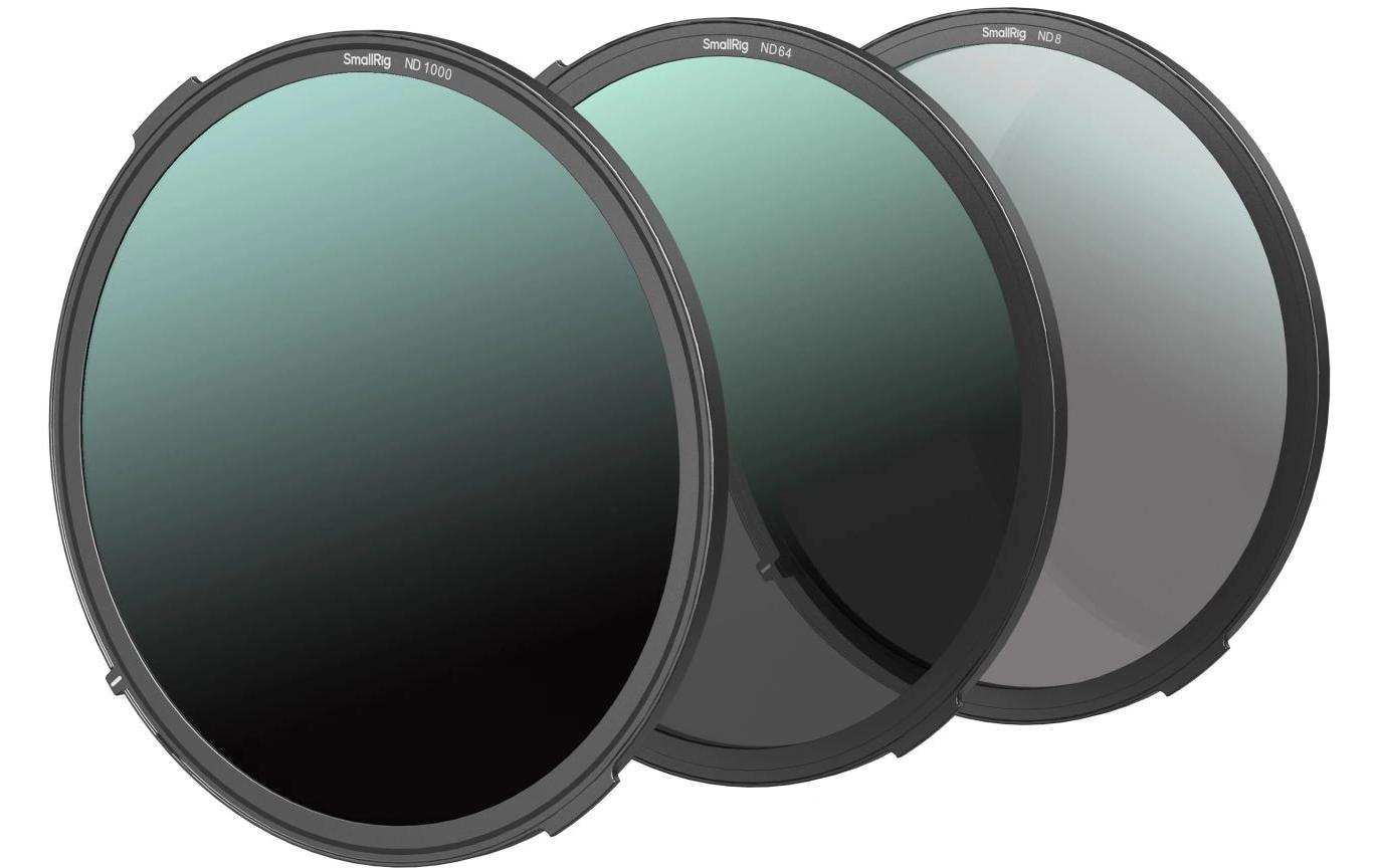 Neutraldichtefilter-Set<br>Drei Neutraldichtefilter