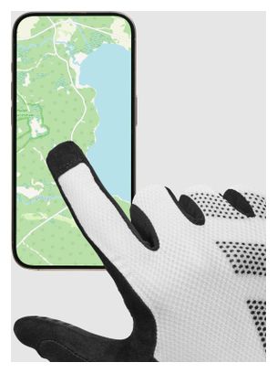 Gants longs d'été GripGrab RIDE Lite Padded Blanc