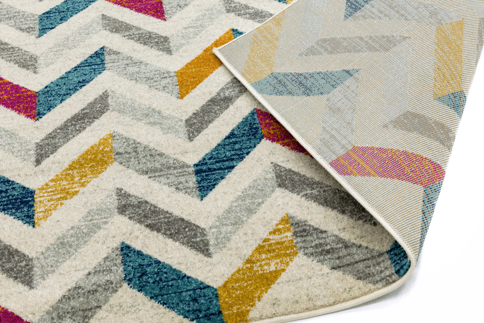 Vloerkleed Colt Chevron Multi 200x290 cm