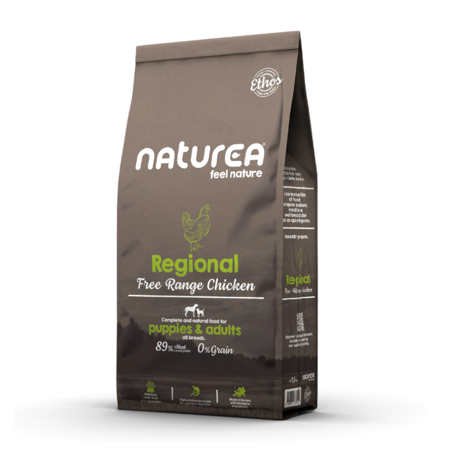 Ração para cães Naturea Ethos Regional Free Range Chicken