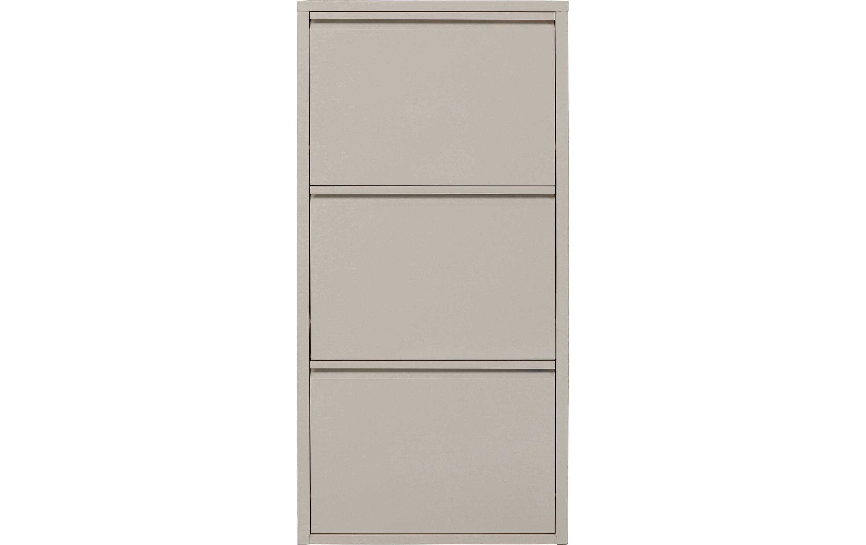 Schuhschrank Caruso 100 x 50 cm, Crème<br>Schuhmöbel
