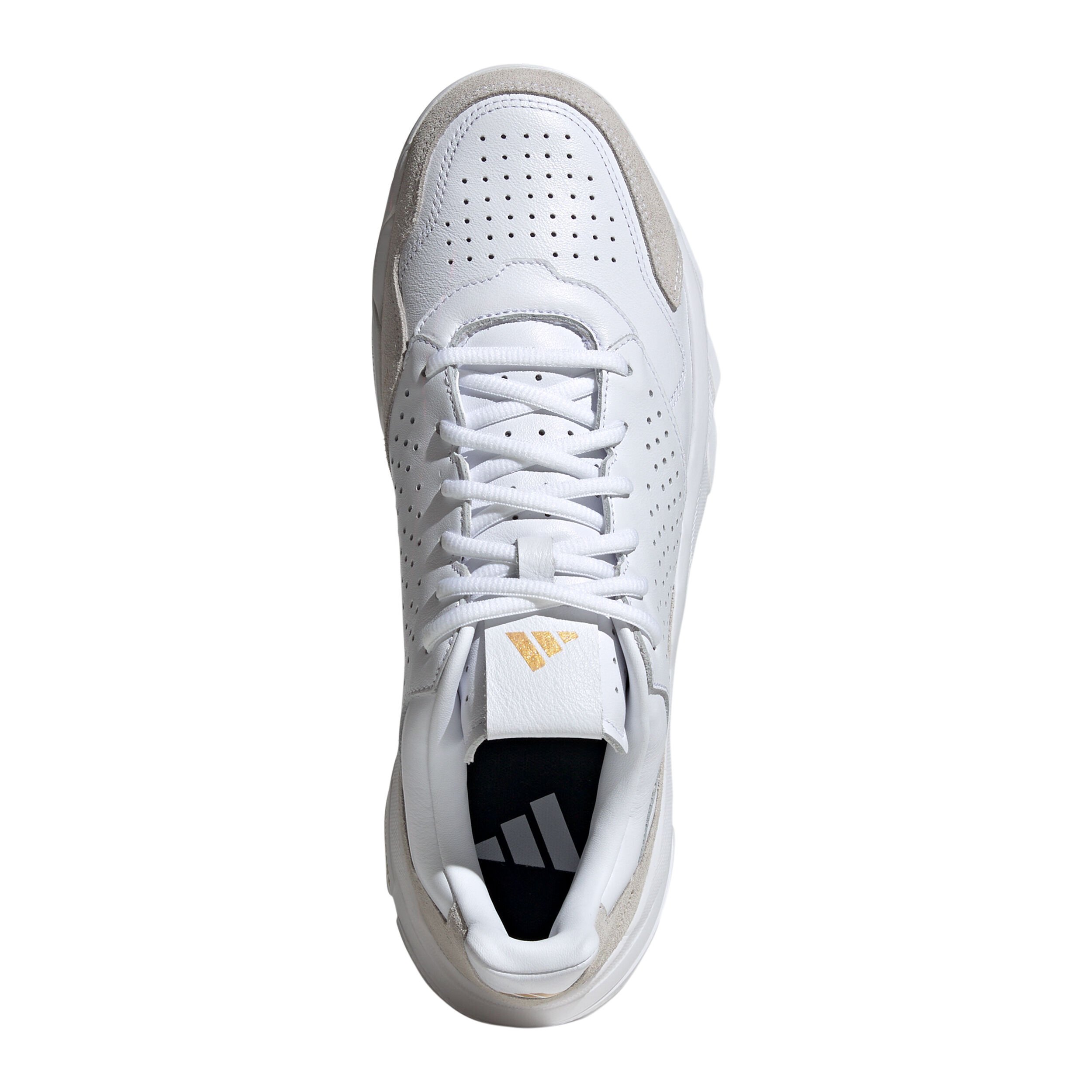 adidas CourtJam Control 3 Chaussures Toutes Surfaces Hommes - Blanc , Beige