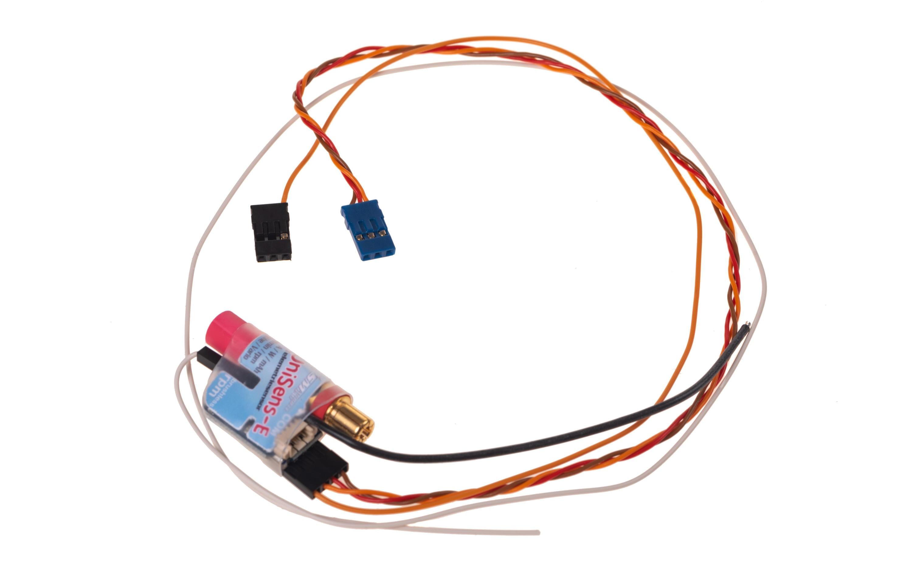 Telemetriemodul UniSens-E 140 A 6-mm-LMT-GoldsteckerTelemetrie Sensor