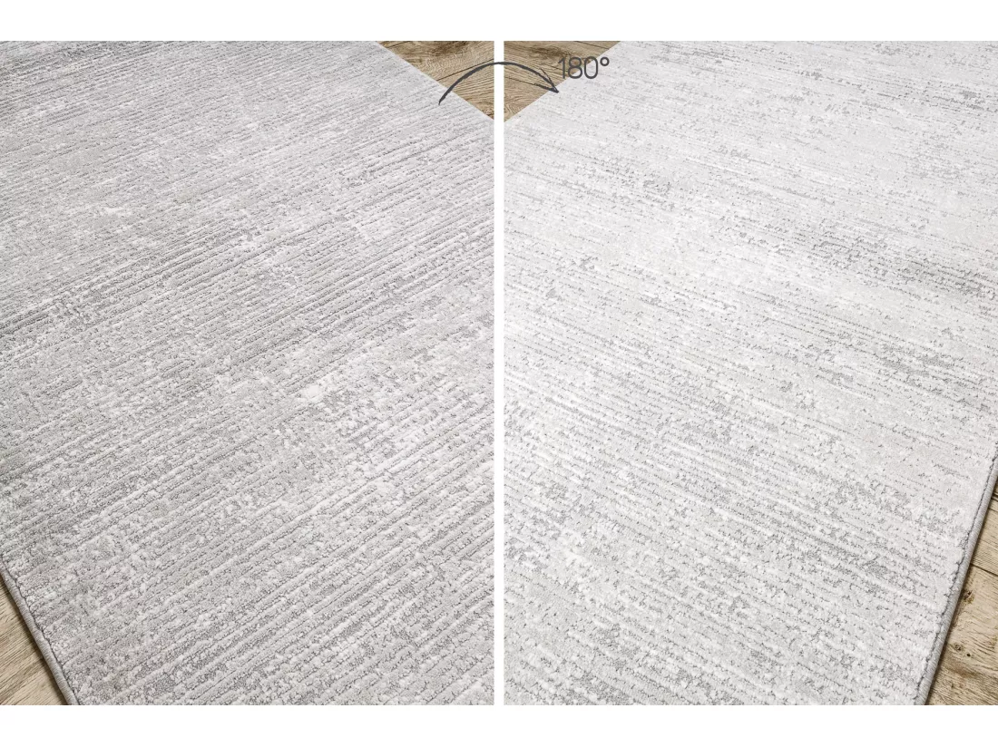 Tapis de couloir TULS 51248 structural, mélange gris 100x680 cm