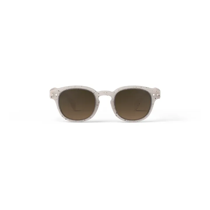 IZIPIZI Lunettes de Soleil #C Effet Moucheté Junior | Ecru