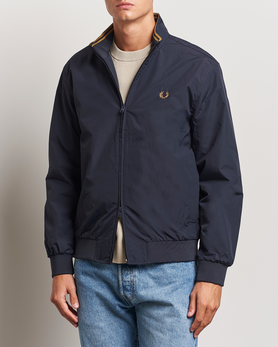Fred Perry Brentham Jacket Navy