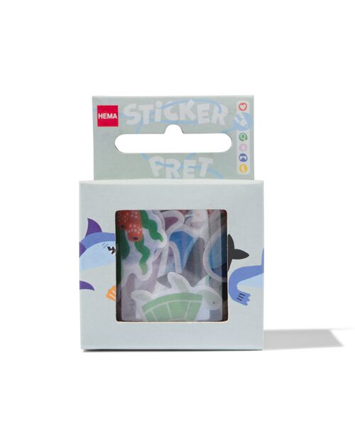 autocollants washi animaux marins