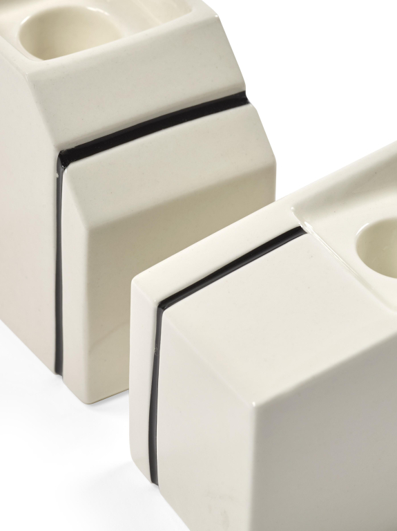 Serax Silos kandelaar set van 2 White