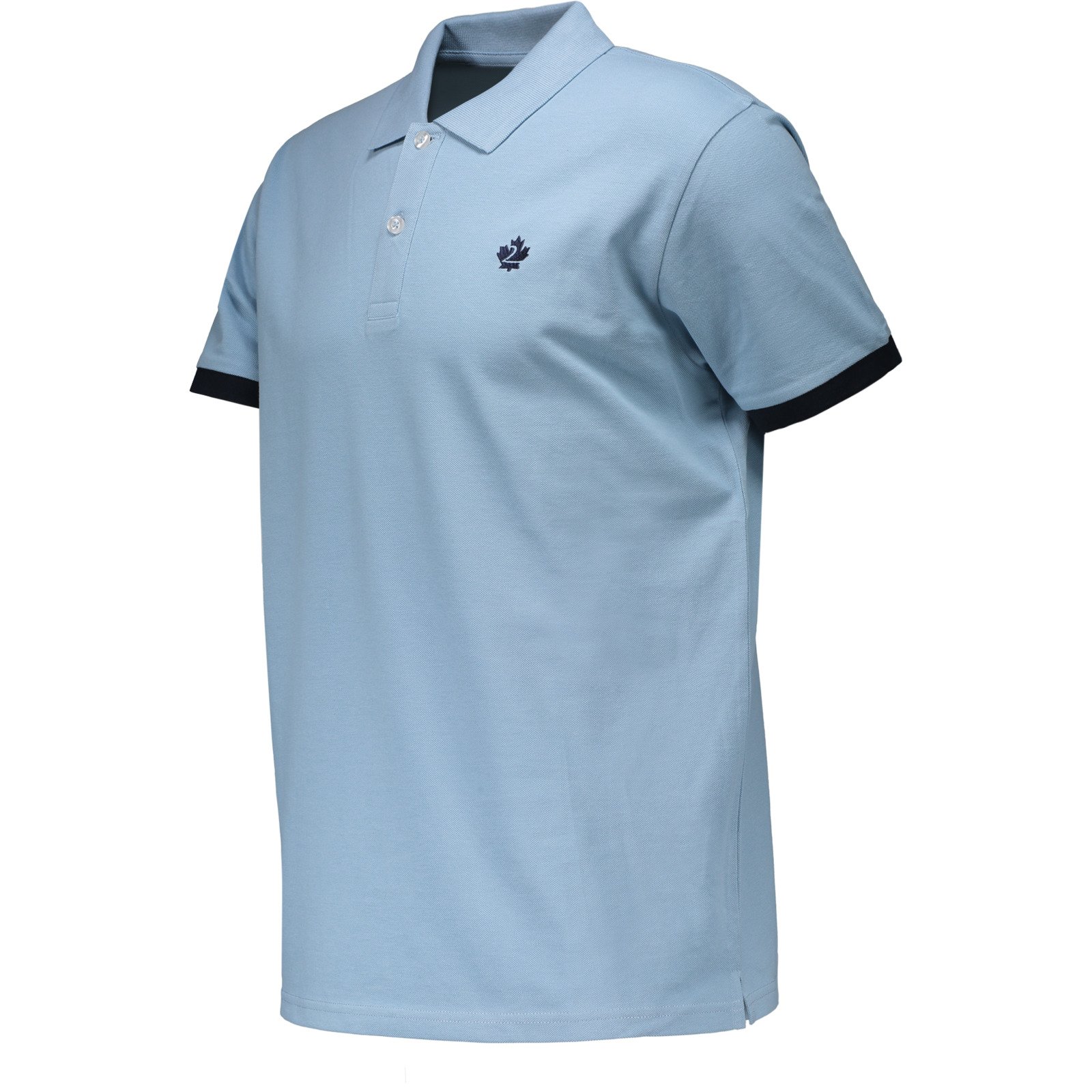 North Valley Herren Polo-Shirt Michi M, hellblau