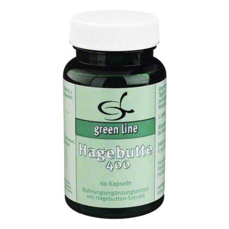 Hagebutte 400 Kapseln, 60 St