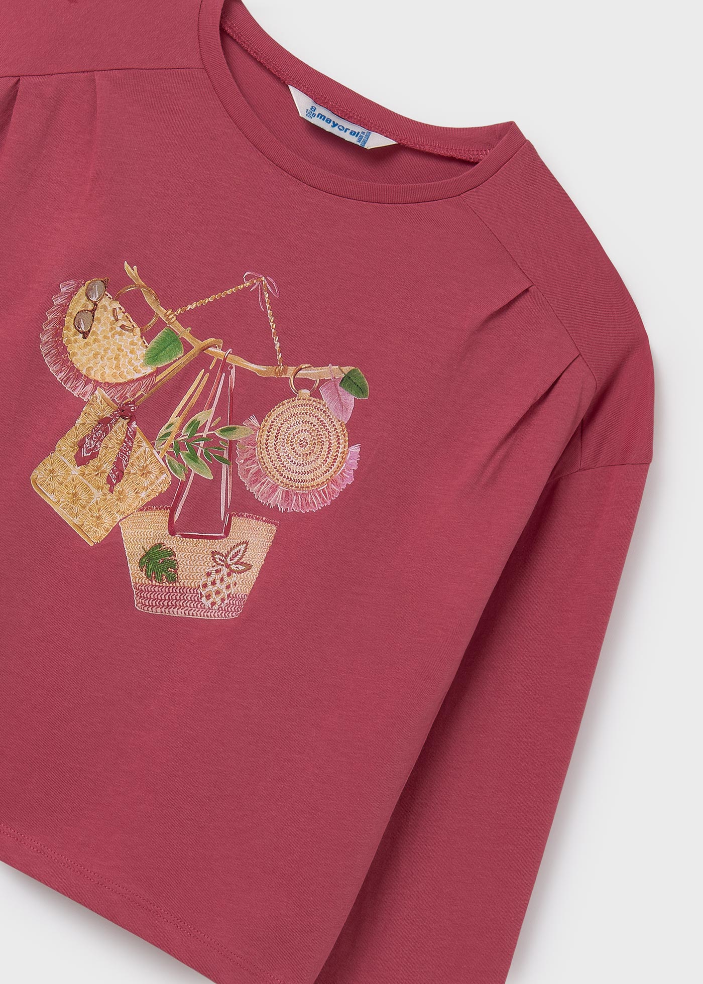 Camiseta de manga comprida feminina Better Cotton