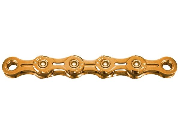 KMC X10EL Ti-N Gold 10-Speed Kæde, 114 Link