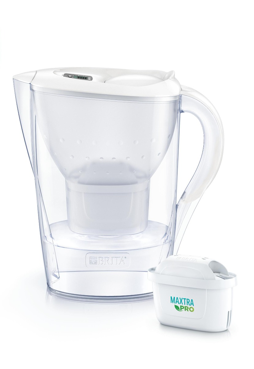 Brita Marella Cool white + 2 Maxtra pro ALL-IN-1 filterpatronen