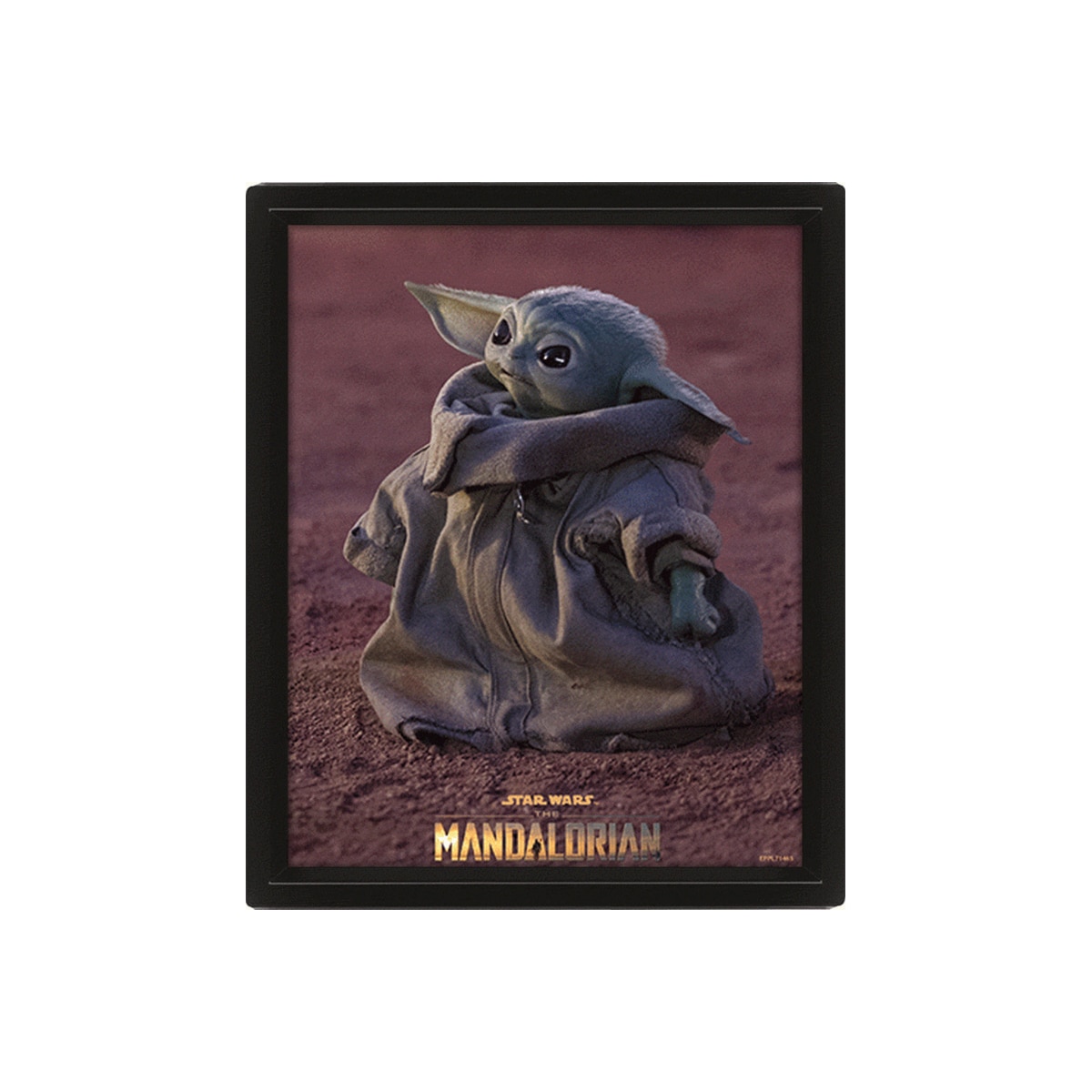 STAR WARS: THE MANDALORIAN (GROGU) 3D lentikulær plakat