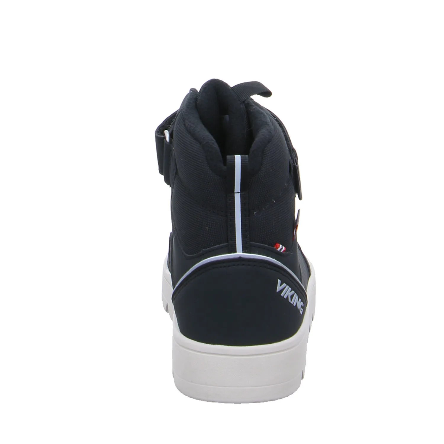 VIKING Jungen-Winter-Bottine Schwarz Textil  Sneaker high