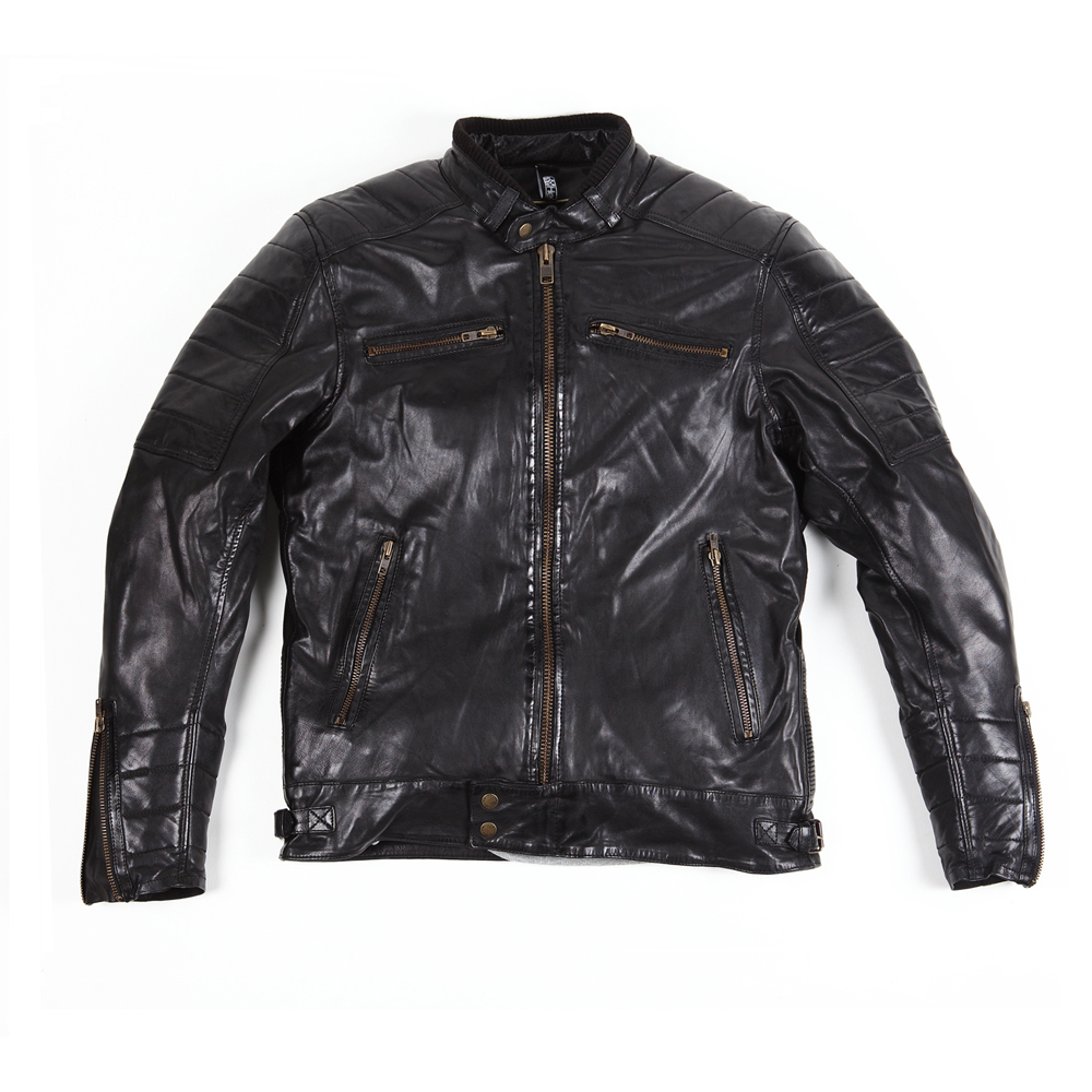 Helstons - Blouson Cruiser Rag Noir