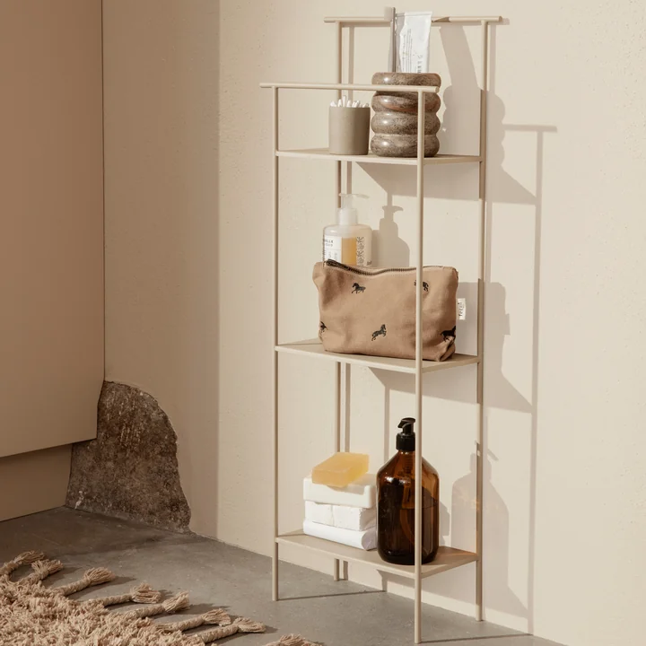 Ferm Living - Dora Badezimmerregal, cashmere